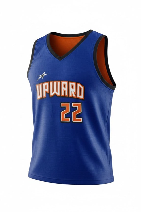 UPWARD ΦΑΝΕΛΑ ΜΠΑΣΚΕΤ SPORTSWEAR ΜΠΛΕ ΑΝΤΡΙΚΟ PRE OWNED S