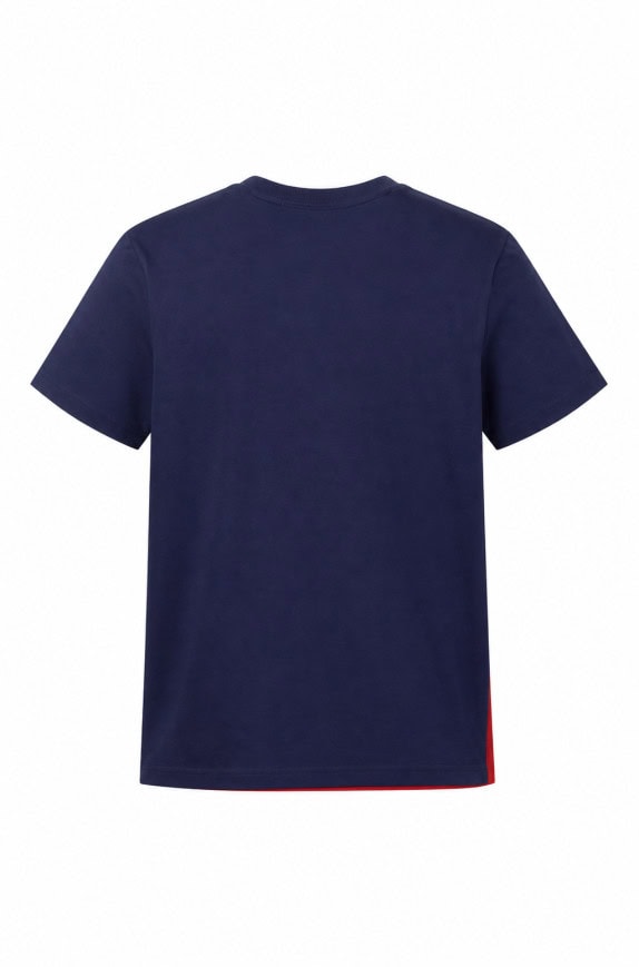 U.S. POLO ASSN. GRAPHIC TEE MINIMAL NAVY ΚΟΚΚΙΝΟ ΑΝΤΡΙΚΟ PRE OWNED M
