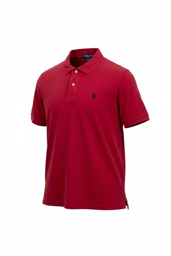 US POLO ASSN Polo rétro rossa da uomo XL usata