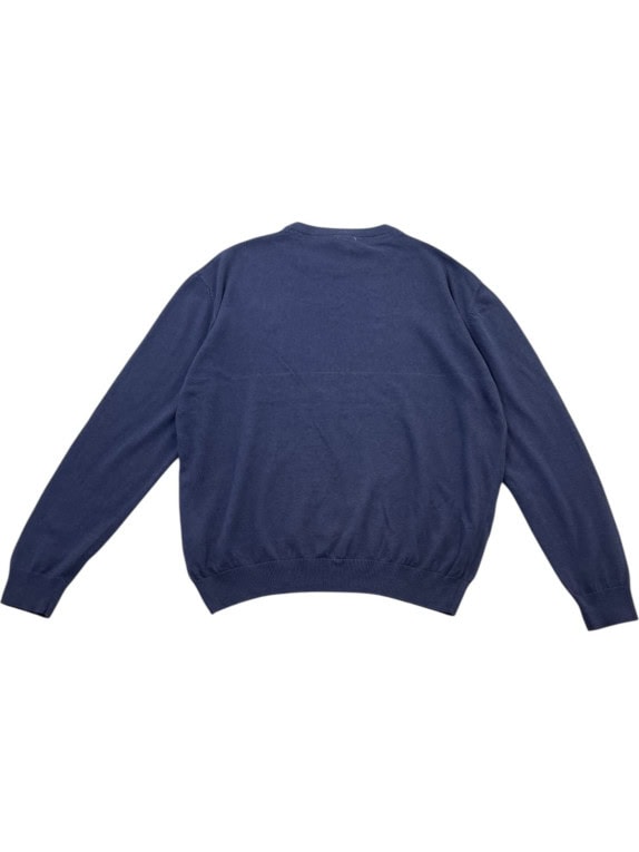 US POLO ASSN ΠΛΕΚΤΟ ΠΟΥΛΟΒΕΡ MINIMAL NAVY ΑΝΤΡΙΚΟ PRE OWNED L
