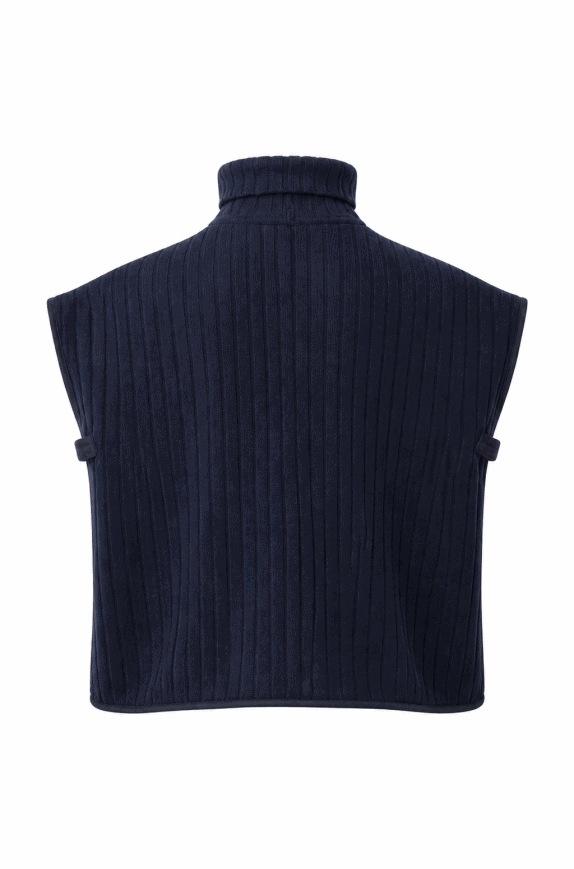 US POLO ASSN ΠΛΕΚΤΟ ΖΙΒΑΓΚΟ ΠΟΝΤΣΟ MINIMAL ΜΠΛΕ ΓΥΝΑΙΚΕΙΟ PRE OWNED L