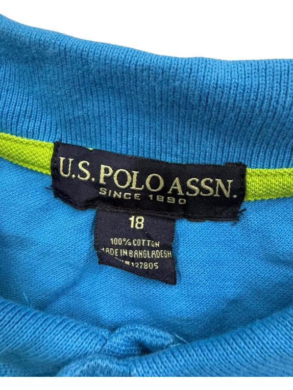 U.S. POLO ASSN. Polo Shirt Classic Logo Blue Men’s M