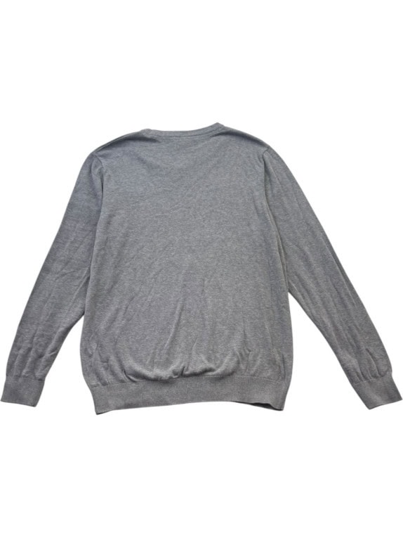 US POLO ASSN ΠΟΥΛΟΒΕΡ MINIMAL ΓΚΡΙ ΑΝΤΡΙΚΟ PRE OWNED L