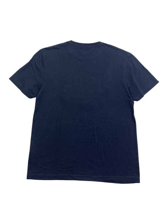 U.S. POLO ASSN. T-SHIRT CASUAL USPA ΛΟΓΟΤΥΠΟ ΣΚΟΥΡΟ ΜΠΛΕ ΑΝΔΡΙΚΟ XL