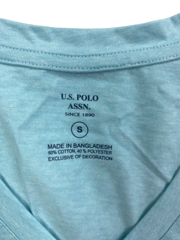 U.S. Polo Assn. T-Shirt Logo Γαλάζιο Γυναικείο S
