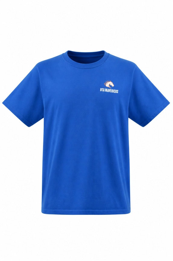 UTA MAVERICKS GRAPHIC TEE ROYAL BLUE UNISEX PRE OWNED M