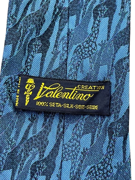 VALENTINO CREATION ΓΡΑΒΑΤΑ ΚΛΑΣΙΚΗ NAVY ΑΝΤΡΙΚΟ PRE OWNED