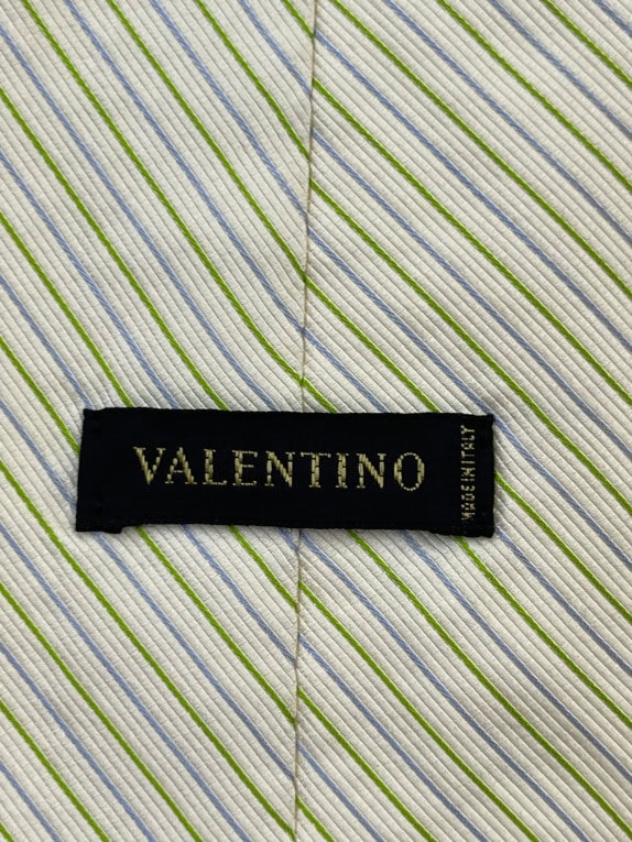 VALENTINO ΓΡΑΒΑΤΑ ΚΛΑΣΙΚΗ CREAM ΑΝΤΡΙΚΟ PRE OWNED