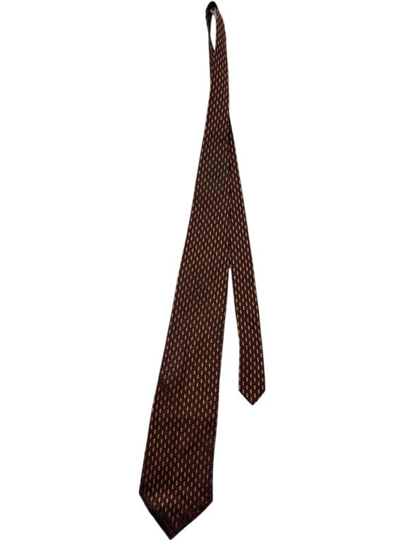 VALENTINO ΓΡΑΒΑΤΑ ΚΛΑΣΙΚΗ ΜΠΟΡΝΤΟ ΑΝΤΡΙΚΟ PRE OWNED