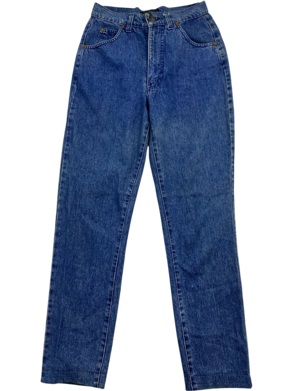 VALENTINO JEANS ΠΑΝΤΕΛΟΝΙ VINTAGE ΛΟΓΟΤΥΠΟ ΜΠΛΕ ΓΥΝΑΙΚΕΙΟ XS