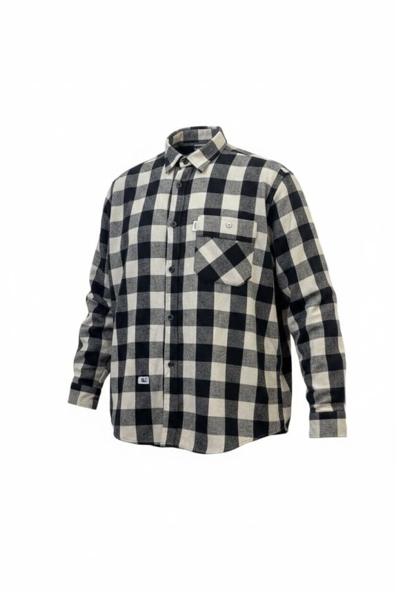 VALENTINO ΚΑΡΟ ΠΟΥΚΑΜΙΣΟ CLASSIC ΜΑΥΡΟ ΚΡΕΜ ΑΝΤΡΙΚΟ PRE OWNED L