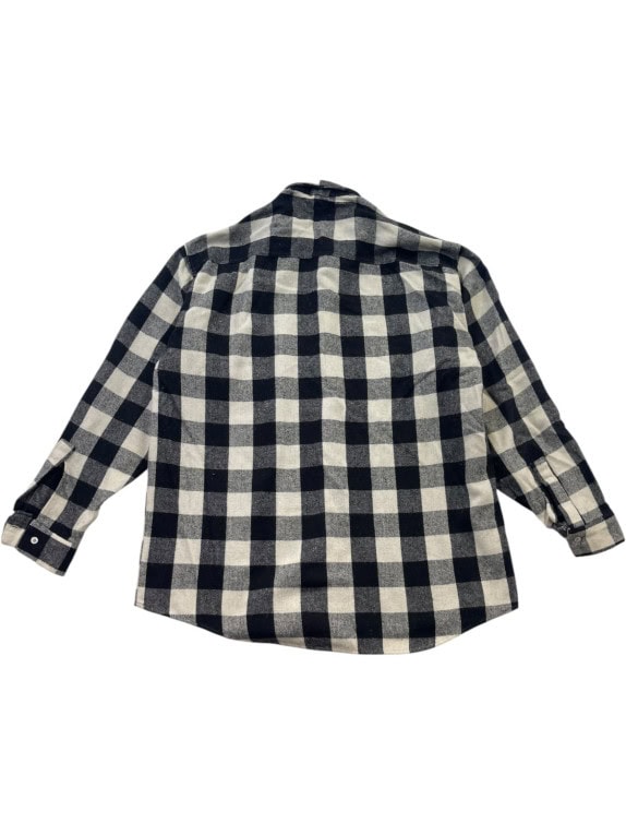 VALENTINO ΚΑΡΟ ΠΟΥΚΑΜΙΣΟ CLASSIC ΜΑΥΡΟ ΚΡΕΜ ΑΝΤΡΙΚΟ PRE OWNED L