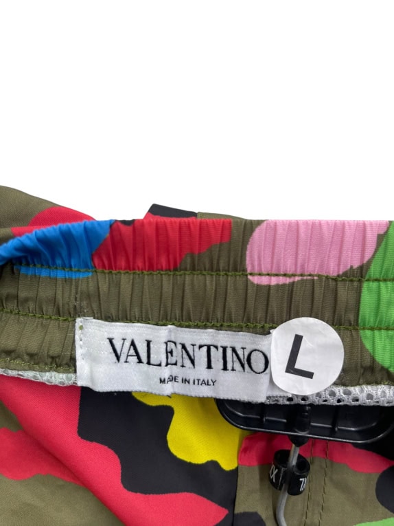 VALENTINO VINTAGE CAMO MULTICOLOR SHORTS / SWIMWEAR MEN'S L