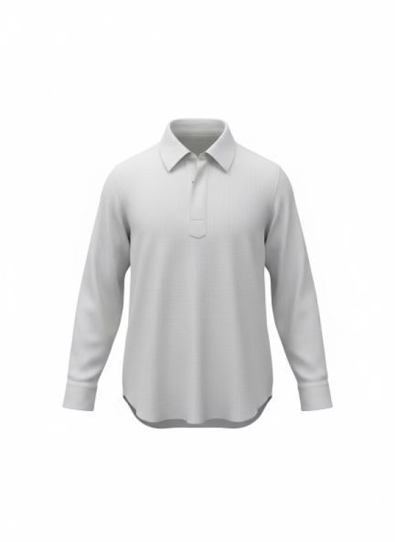 VALENTINO UOMO Πουκάμισο Polo Vintage Λευκό Ανδρικό XL