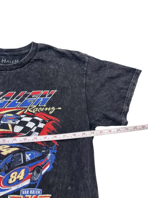 VAN HALEN GRAPHIC TEE RACING FADED BLACK ΑΝΤΡΙΚΟ PRE OWNED L