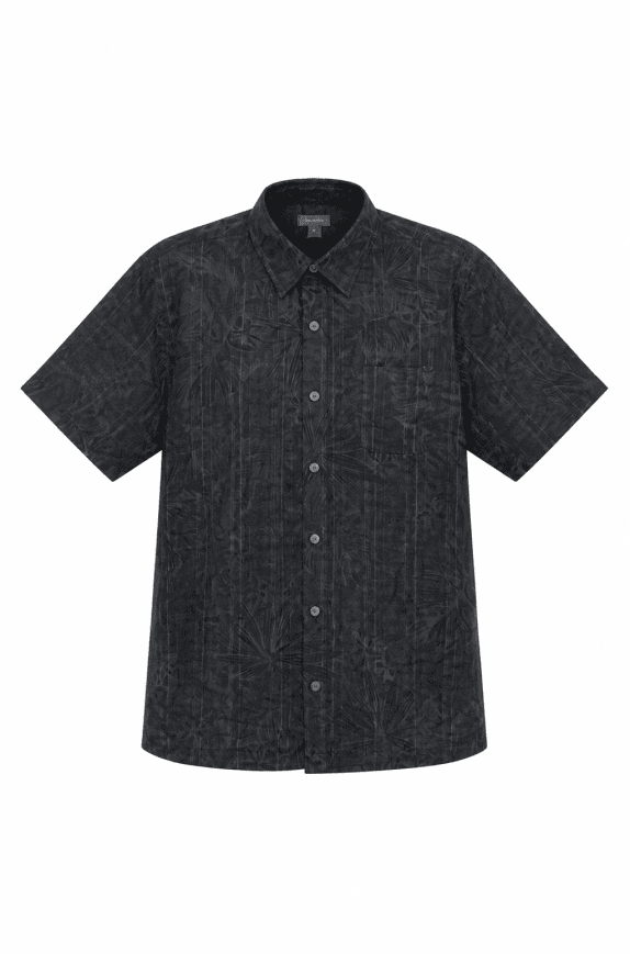 VAN HEUSEN CAMICIA CLASSIC NERO UOMO PRE OWNED M