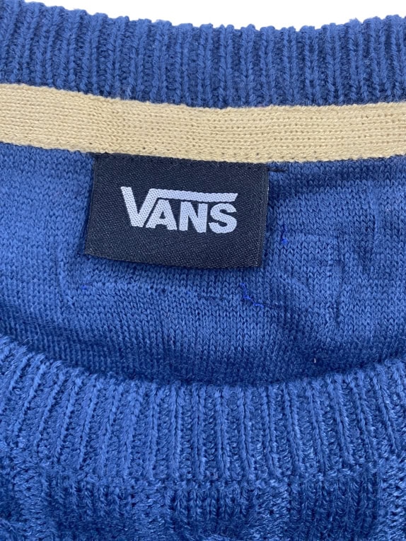 Vans Ανδρικό Πλεκτό Μπλε Cable Knit Μέγεθος 3XL