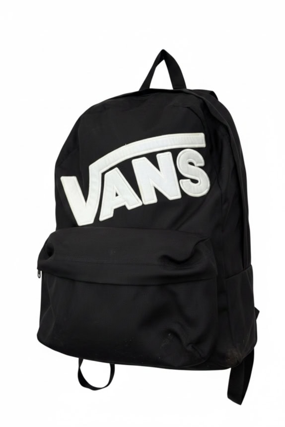 VANS BACKPACK STREETWEAR BLACK UNISEX PRE OWNED