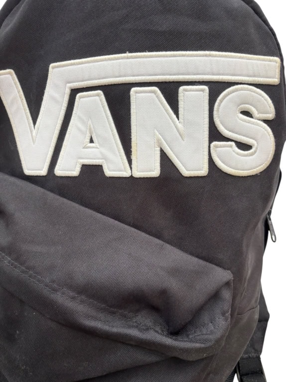 VANS BACKPACK STREETWEAR BLACK UNISEX PRE OWNED