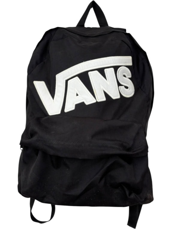 VANS BACKPACK STREETWEAR BLACK UNISEX PRE OWNED