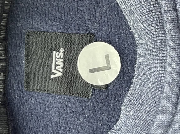 VANS CREWNECK GRAPHIC NAVY ΑΝΤΡΙΚΟ PRE OWNED L