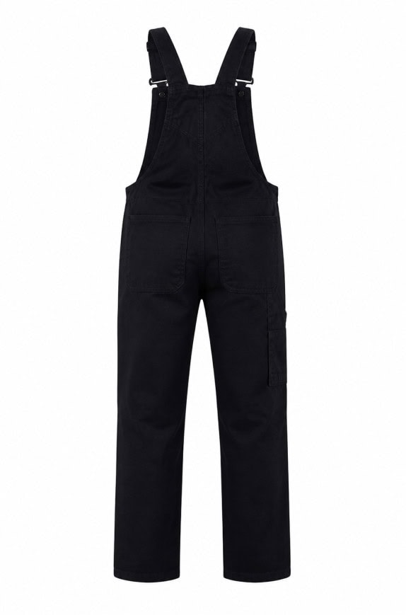 VANS DUNGAREE WORKWEAR BLACK UNISEX PRE OWNED XS