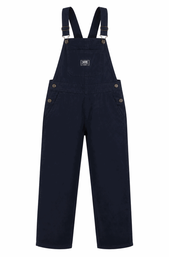 VANS DUNGAREES WORKWEAR NERO UNISEX PRE OWNED XS