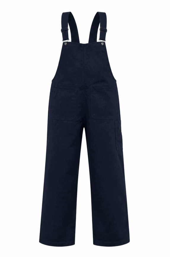 VANS DUNGAREES WORKWEAR NERO UNISEX PRE OWNED XS