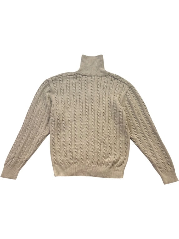 VANS MAGLIONE HALF ZIP CLASSIC BEIGE DONNA PRE OWNED M