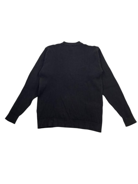Vans Vintage Waffle Knit Sweater Black Men's L