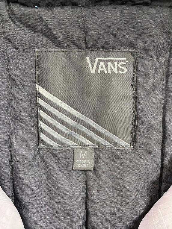 VANS Μπουφάν Jacket CASUAL Λογότυπο Γκρι Γυναικείο M