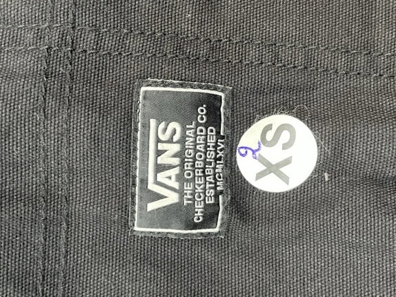 VANS WORKWEAR OVERALL BLACK WOMEN PRE OWNED XS
