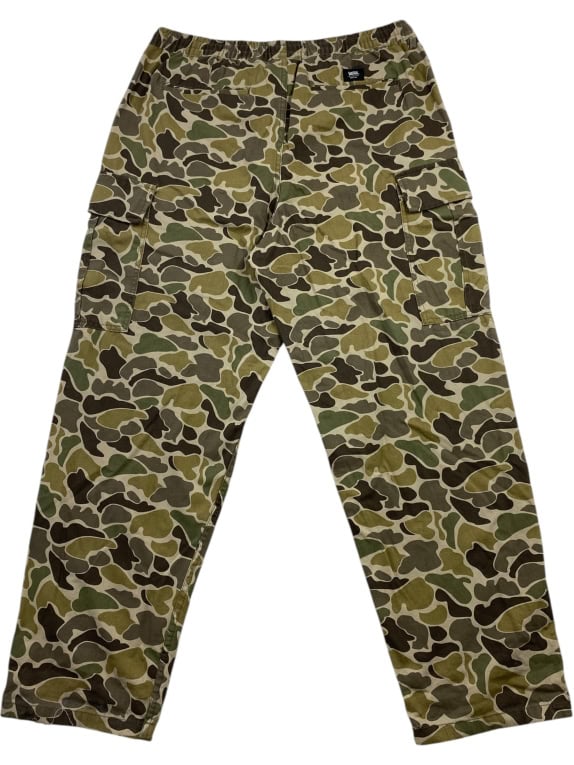 VANS PANTS CARGO RANGE ELASTIC CAMO GREEN/BROWN MEN'S L