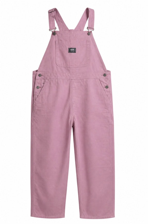 VANS DUNGAREES MINIMAL PINK WOMENS PRE OWNED M