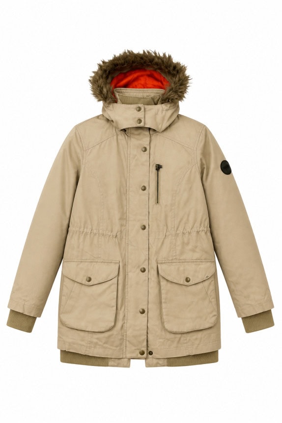 VANS PARKA JACKET CLASSIC BEIGE ΓΥΝΑΙΚΕΙΟ PRE OWNED S