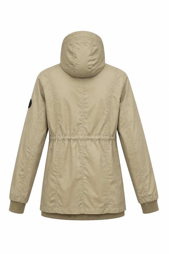 VANS GIACCA PARKA CLASSIC BEIGE DONNA PRE OWNED S