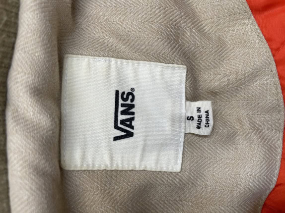 VANS GIACCA PARKA CLASSIC BEIGE DONNA PRE OWNED S