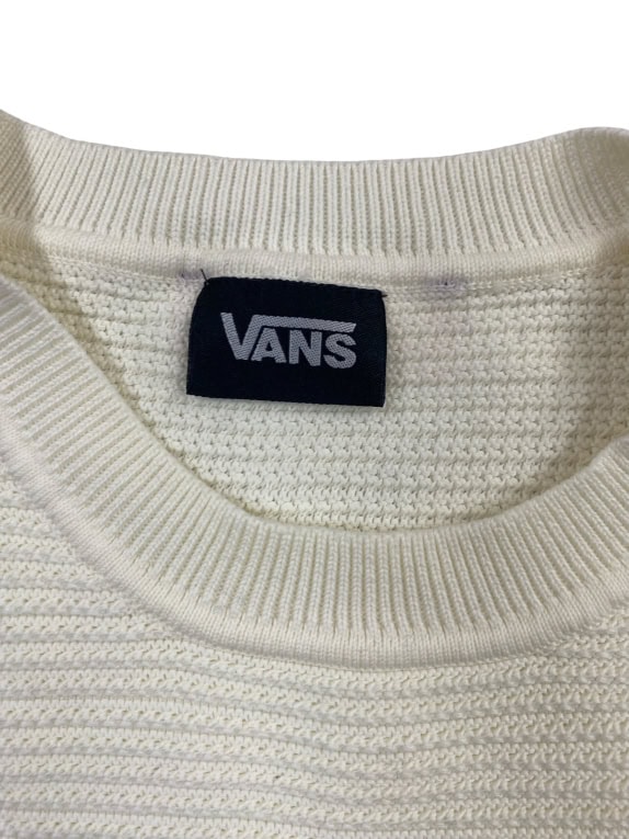Vans Πλεκτό Πουλόβερ Εκρού Ανδρικό L