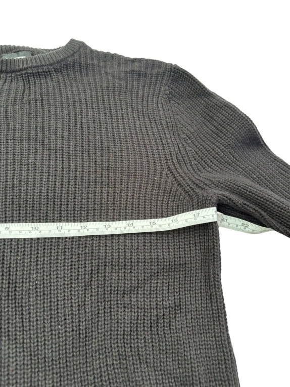 VANS MAGLIONE IN MAGLIA MINIMAL NERO UOMO PRE OWNED M