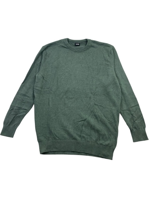 Vans Maglione lavorato a maglia verde da uomo L