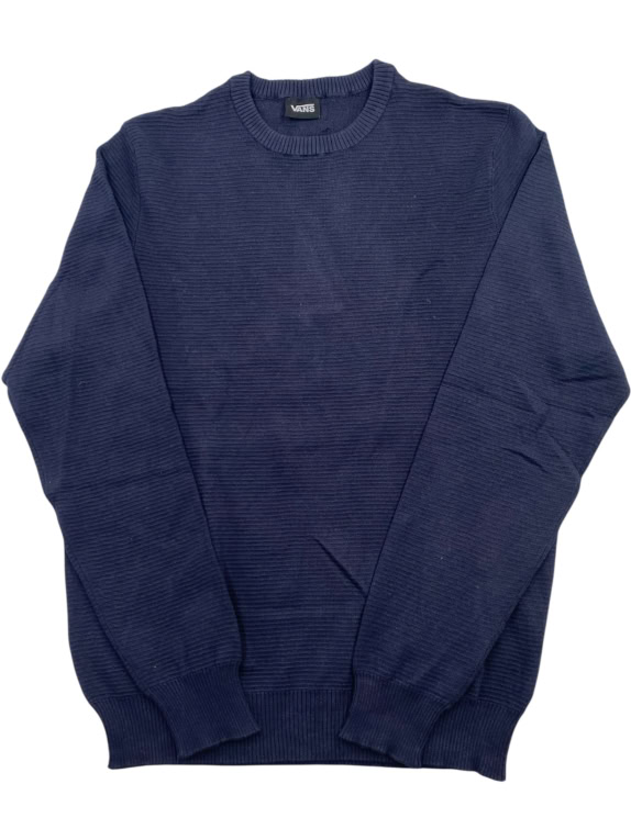 Vans Πλεκτό Πουλόβερ Ribbed Navy Ανδρικό L