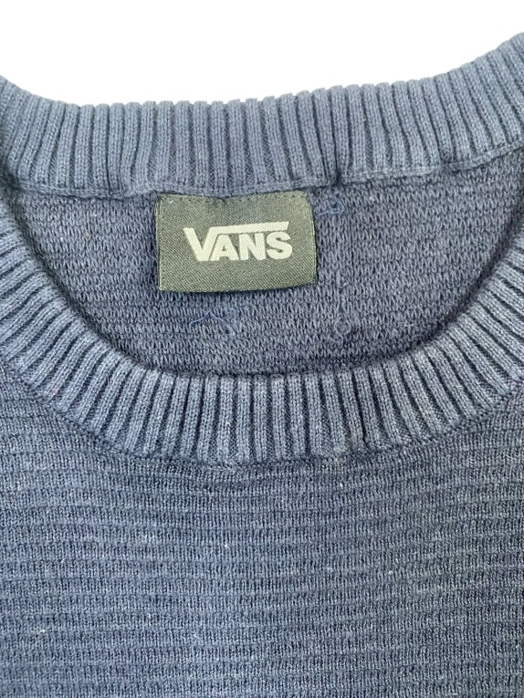 Vans Πλεκτό Πουλόβερ Ribbed Navy Ανδρικό L