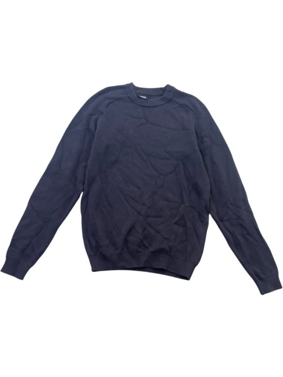 VANS MAGLIONE GIROCOLLO MINIMAL NAVY UNISEX PRE OWNED S