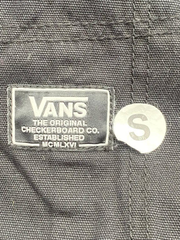 VANS ΣΑΛΟΠΕΤΑ WORKWEAR ΜΑΥΡΟ UNISEX PRE OWNED S