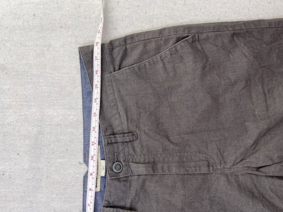VANS SHORTS MINIMAL GREY MEN PRE OWNED XL