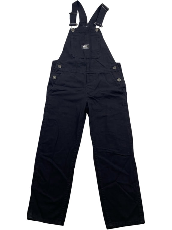 VANS Vintage Σαλοπέτα Παντελόνι με Logo Μαύρο Unisex XXS