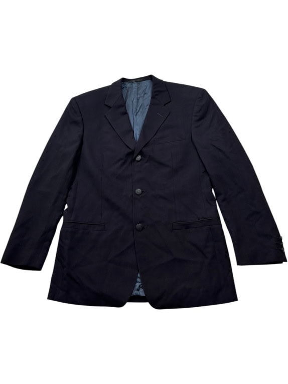 VERSACE CLASSIC BLAZER CLASSICO NAVY UOMO PRE OWNED L