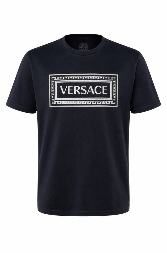 VERSACE GRAPHIC TEE MINIMAL ΜΑΥΡΟ ΑΝΤΡΙΚΟ PRE OWNED M