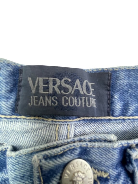 Versace Jeans Couture Denim Παντελόνι Slim Μπλε Ανδρικό S