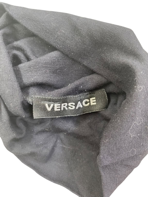 Versace Jeans Couture Μπλούζα Ζιβάγκο Animal Print Logo Πολύχρωμο Γυναικείο XS/S